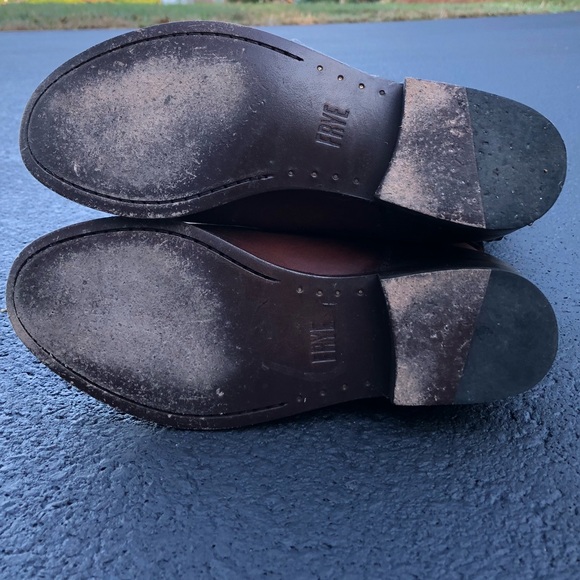 Frye Cognac Melissa Button Boot - Picture 5 of 8